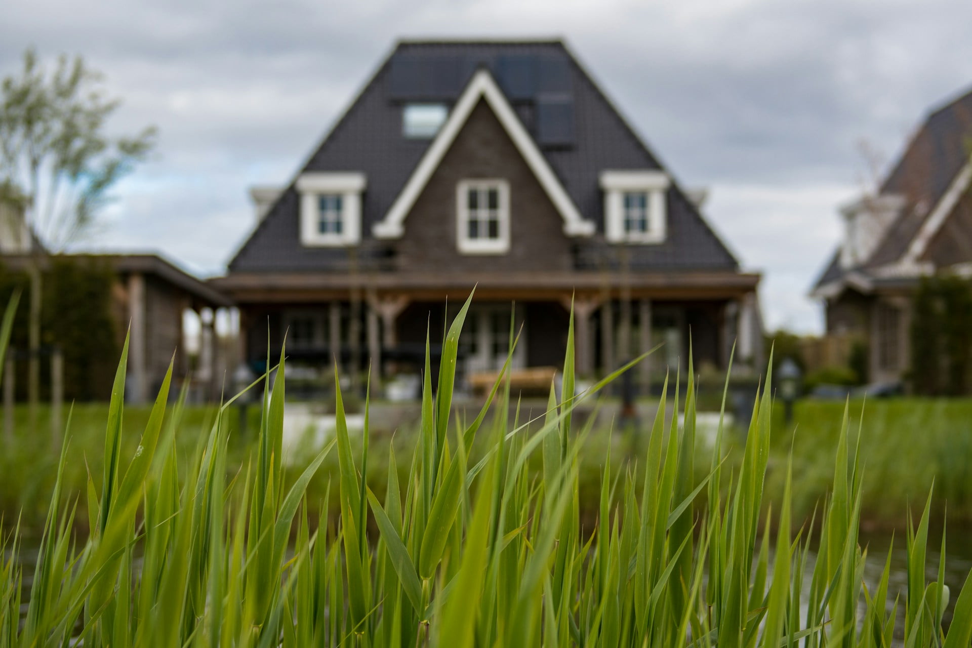 Tuin bij een huis